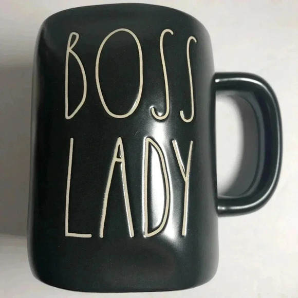 Rae Dunn Other - Rae Dunn Boss Lady Black Ceramic Mug- NWT